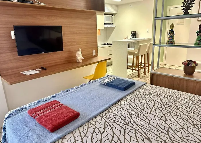 Confortavel E Estiloso Studio Em Ondina