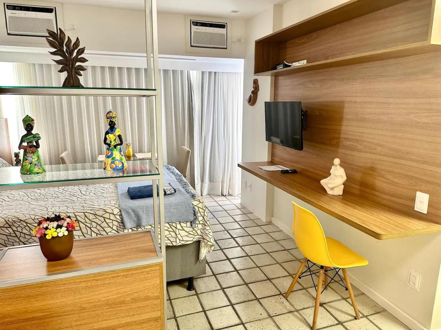 Apartment Confortavel E Estiloso Em Ondina